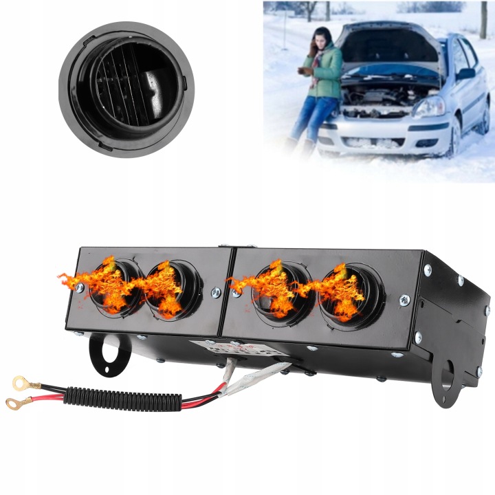 фото №15, 800w 12v отопитель автомобильная радиатор