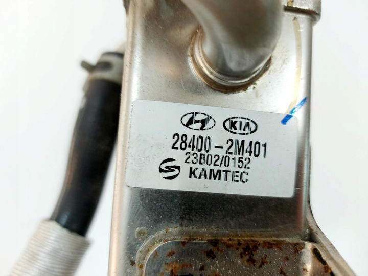 фото №8, Hyundai tucson iv 23r. радиатор выхлопных газов egr 1.6 t-gdi 28400-2m401