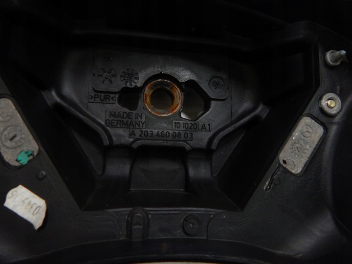 фото №9, Mercedes c-klasa w203 - кермо нова шкіра sport a2034600803