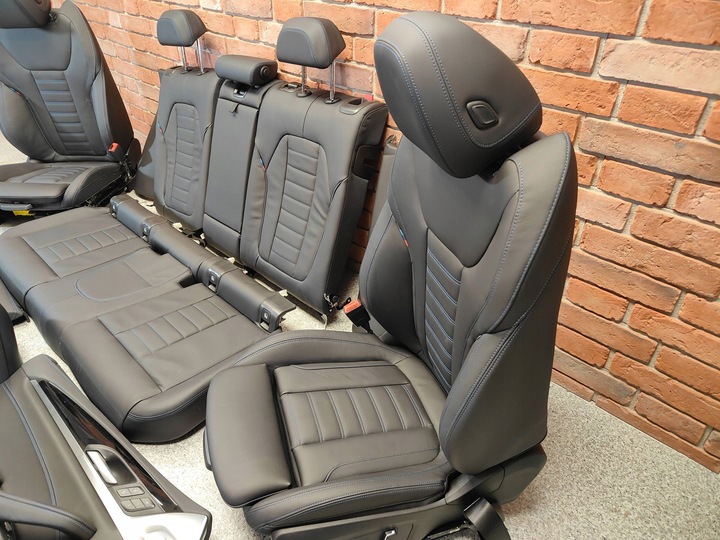 фото №6, Bmw x3 g01 lci обивка сиденья диван m набор подогрев память кожа новое