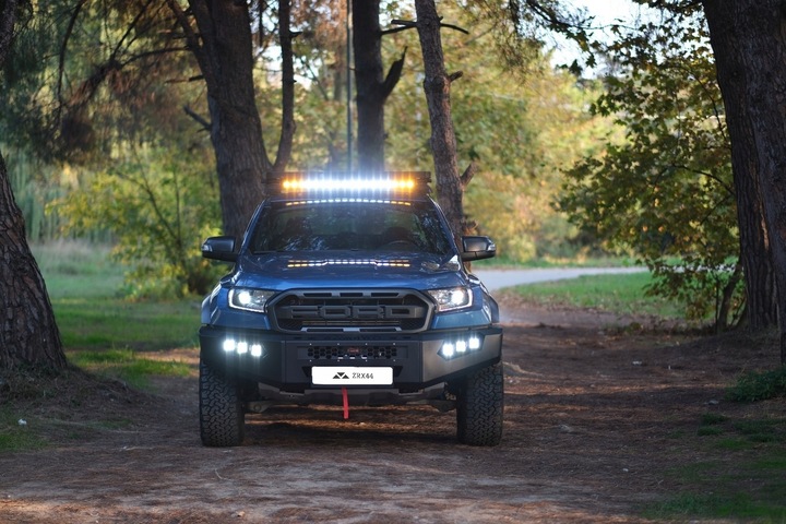 фото №10, Бампер переднє сталевий 4x4 offroad ford ranger raptor 1gen 2018-2022