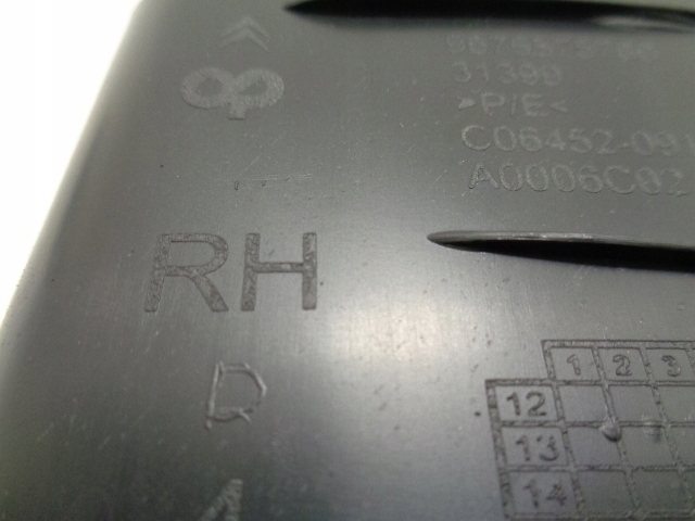 фото №10, Citroen c4 picasso ii рестайлинг зона смятия правая новая