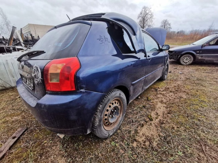 фото №9, Toyota corolla подушки двигуна а також подушки коробки кпп / коробка передач 2001 1.4l