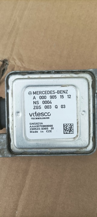 фото №3, Mercedes w205 c клас 2.2 cdi лямбда-зонд датчик датчик nox