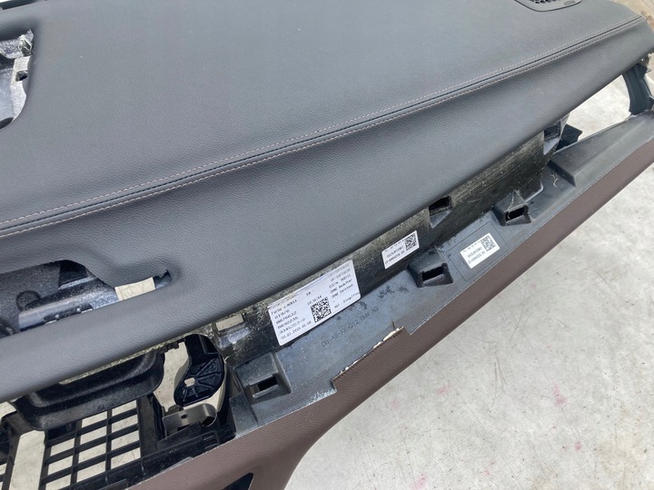 фото №7, Bmw 7 g11 g12 hud коричневая панель капот консоль подушки ремни