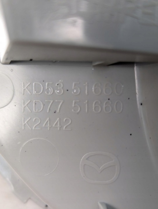 фото №9, Фара відбивач w бампер задня ліва mazda cx-5 kd5351660 kd7751660