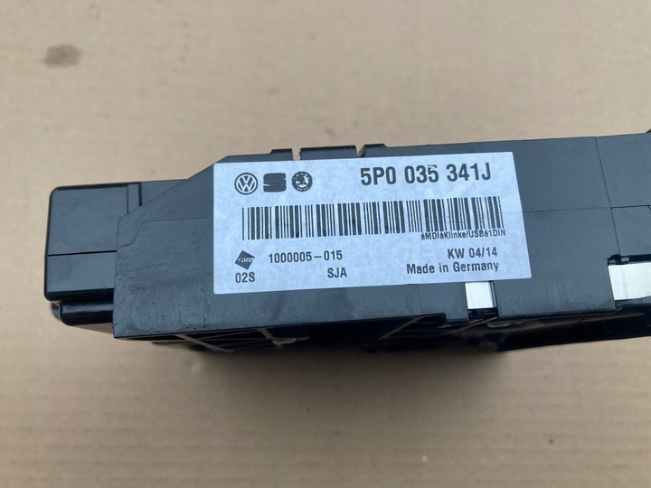 фото №3, 5p0035341j seat altea xf рестайлінг 2014 модуль інтерфейс