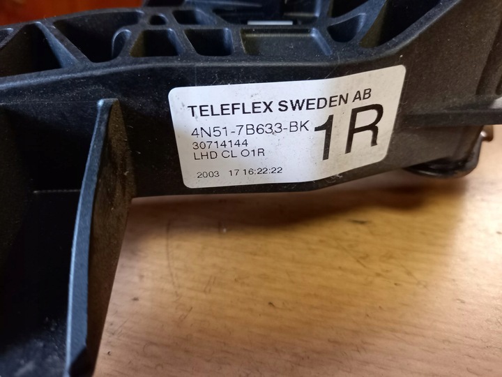 фото №6, Педаль сцепления volvo v50 s40 ii 2.4 4n51-7b633-bk 30714144