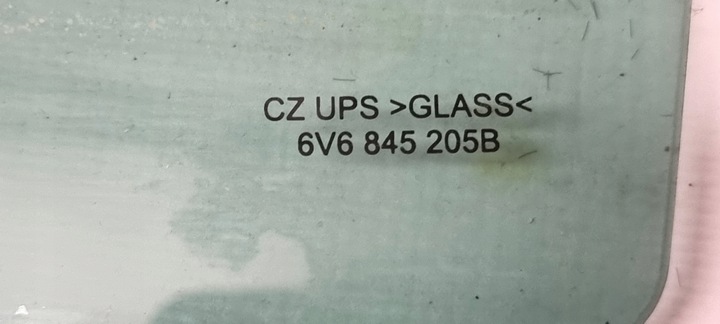 фото №2, Стекло дверь левый зад skoda fabia iii 6v6845205b