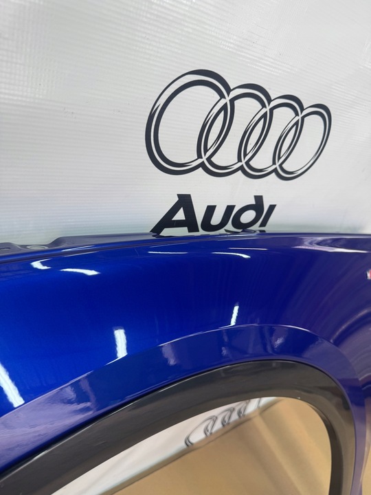 фото №7, Audi q5 ii 80a 2017-2024 крило лівий переднє + планка колір lg5c оригінал