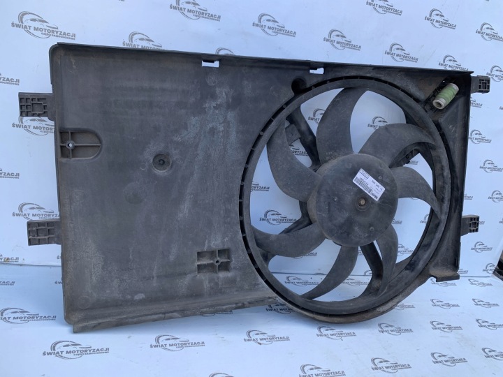 фото №6, Fiat fiorino iii 13r вентилятор охлаждения радиатора (диффузор) 51780658 51780660