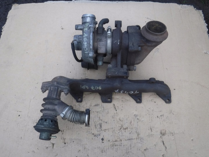 фото №1, Турбина турбонагнетатель citroen peugeot 2.0hdi 9645247080