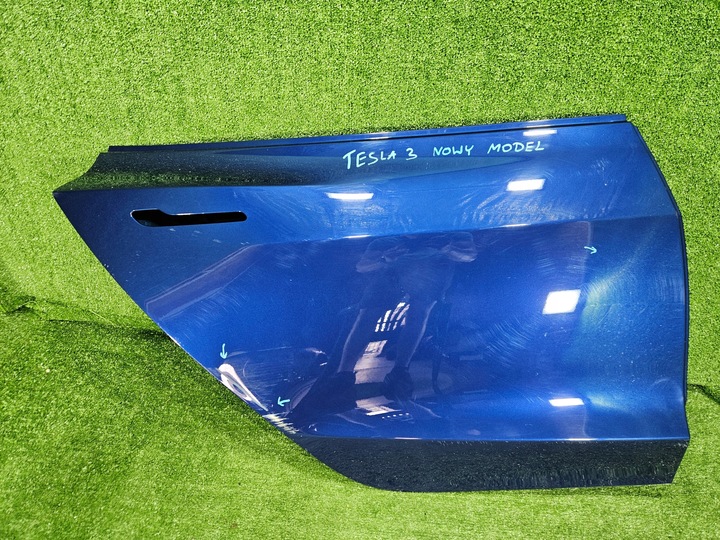 фото №1, Дверь правые задние tesla модель 3 рестайлинг highland 2023r-