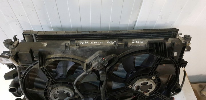 фото №11, Радіаторів води кондиціонер. вентиляційний отвір. opel insignia 2,0