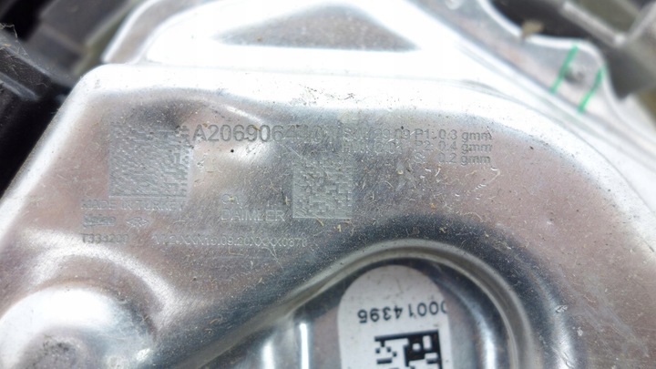 фото №10, Отопитель воздуходувка воздуховод mercedes c w206 21- a2069064401
