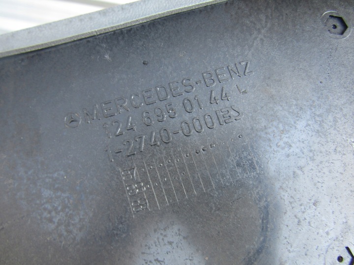 фото №14, 11 mercedes w124 sedan захист оббивка стійка c заднього сірий do 89r