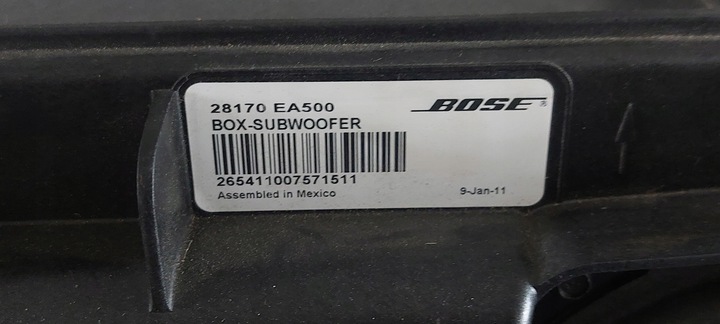 фото №6, Nissan pathfinder r51 рестайлінг сабвуфер динаміки підсилювач bosse