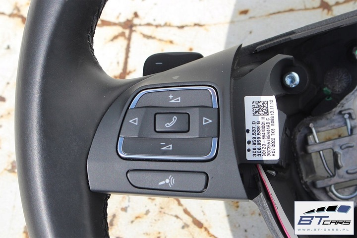 фото №5, Vw passat b7 cc eos руль передачи 3c8419091bf 3c8419091bd 3c8419091ap 3c