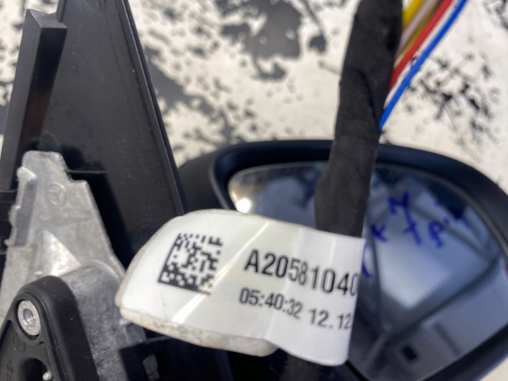 фото №15, Mercedes w205 дзеркало праві 7+7 pin eu