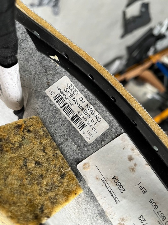 фото №7, Audi a8 d4 4h стеля 4h0867505 ep1 4h0867505bf ep1 4h0867505f ep1