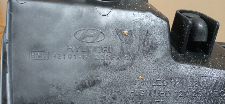 фото №12, Hyundai ioniq 5 v 21- лампа фара левая передняя полный led 92101-gi eu