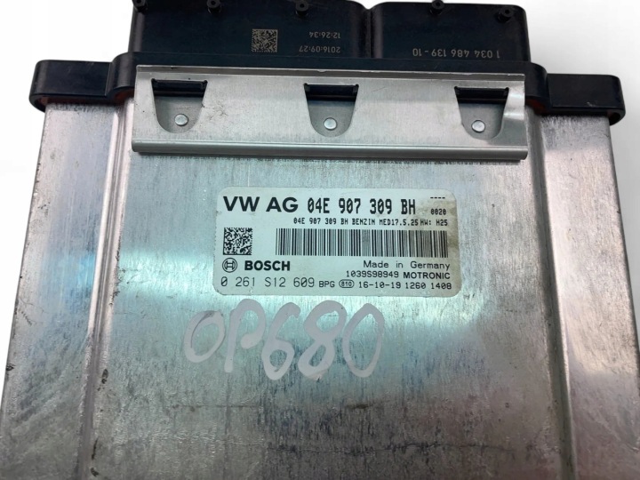 фото №8, Jednosta управляющая двигателя ecu vw golf vii 5g1, bq1, be1, be2 0261s12609