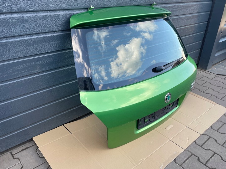 фото №9, Skoda fabia ii 12r рестайлінг hb 5d кришка багажника lf6z