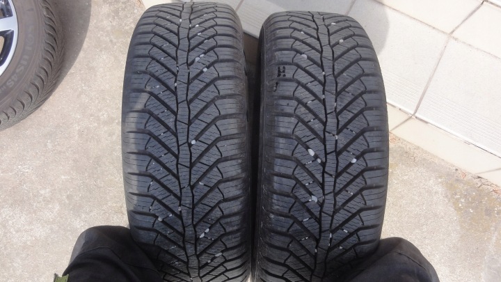 фото №13, Диски алюминий + шины r17 205/55r17 комплект 4x100 6,5" et40