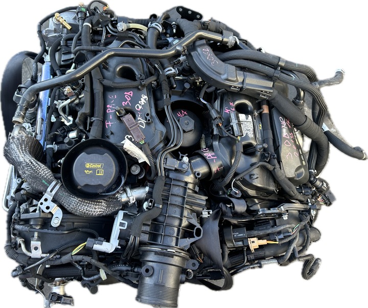 фото №10, Двигатель комплектный jaguar f-pace range rover 3.0 d biturbo 306dt евро 6