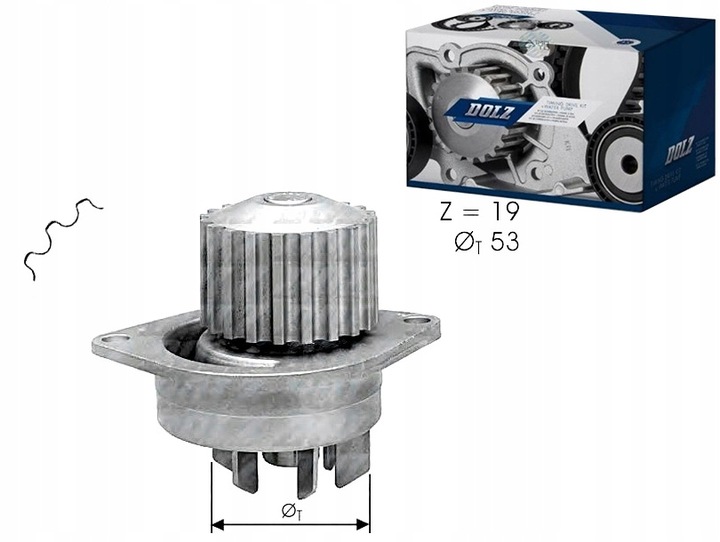 фото №1, Насос воды dolz 1201a2 120100000 1609417280 1201h4