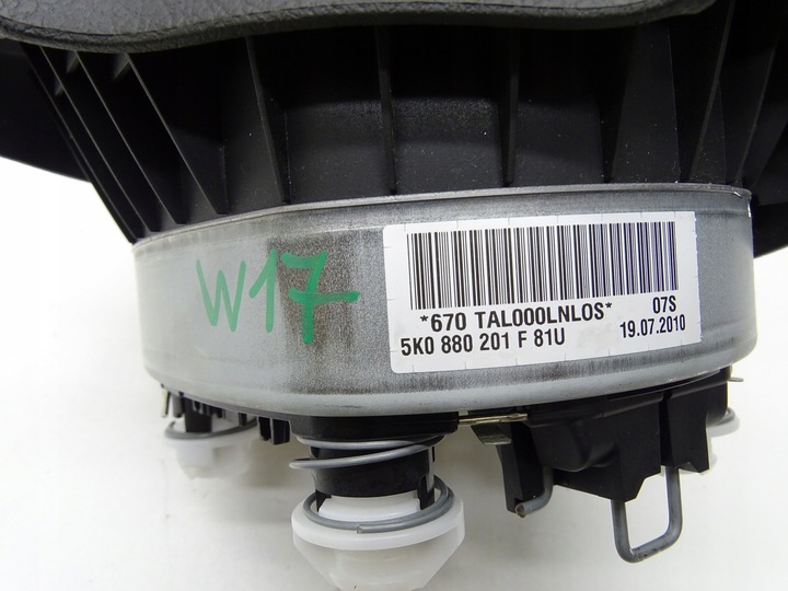 фото №12, Подушка водія подушка безпеки 5k0880201f vw scirocco iii golf vi jetta