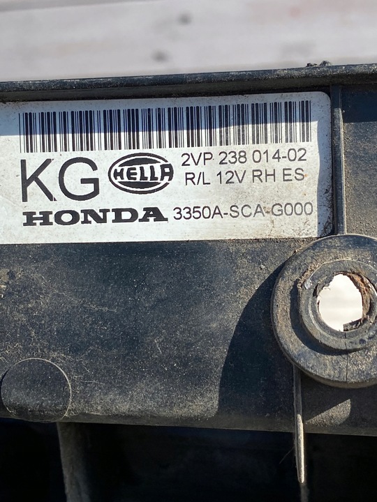 фото №8, Лампа honda crv cr-v ii праві зад 3350a-sca-g000