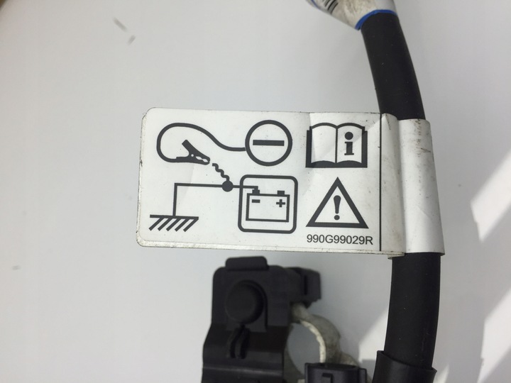 фото №3, Clio v 5 клемма минусовая минус акумулятора