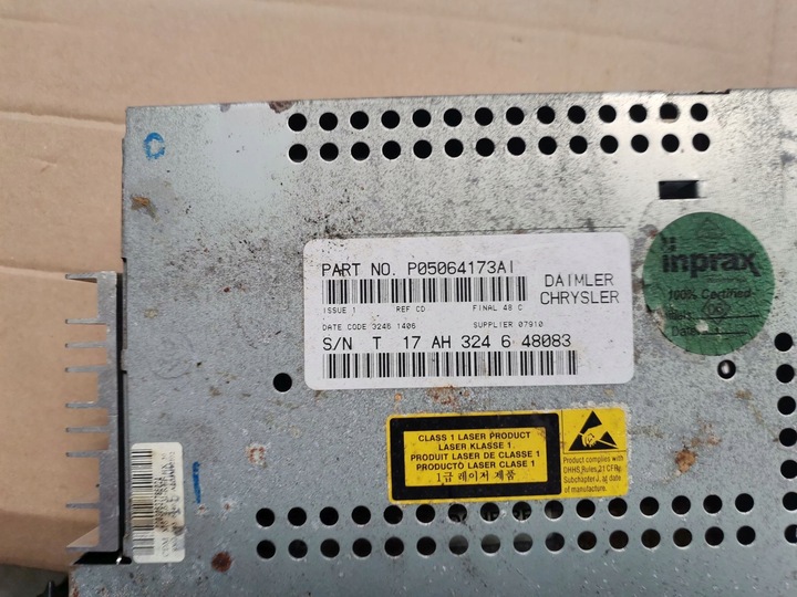фото №2, 2005-2010 dodge jeep chrysler радио p05064173ai