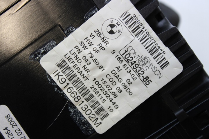 фото №5, Bmw 1 e87 e82 lci 1.6b спідометр  прилади eu 9166813 n43 бензин