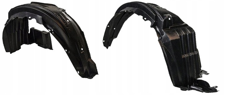 фото №1, Підкрилки citroen c1 05- передні перед ліві + праві
