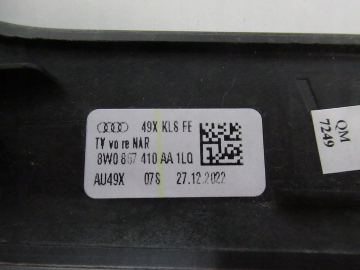 фото №7, Audi a4 b9 планка dekor двері праві перед піаніно 8w0867410aa