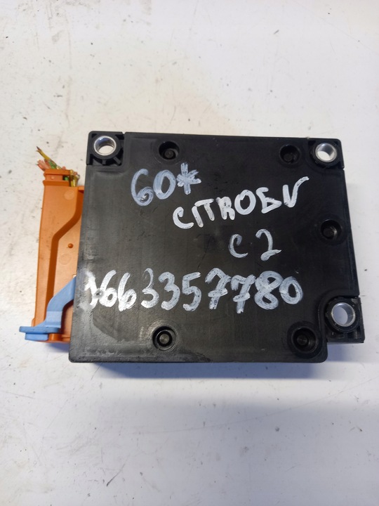 фото №1, Модуль подушок подушка безпеки citroen c2 9663357780