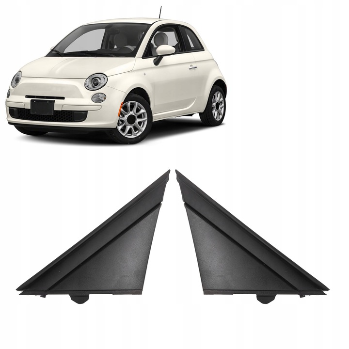 фото №10, 1sh17kx7aa fiat 500 защита флага na зеркало
