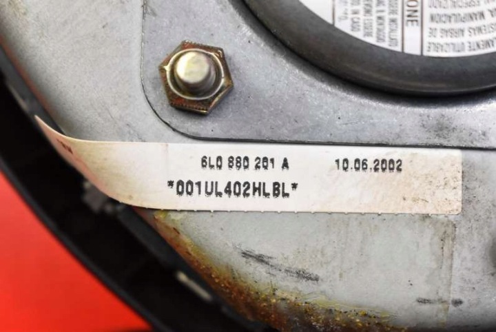 фото №8, Подушка  повітряна подушка водія 6l0880201a seat ibiza 3 iii 02-06