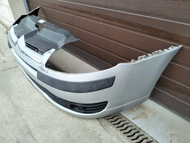 фото №8, Бампер перед переднє citroen c4 i 04-08 5d колір ezrc