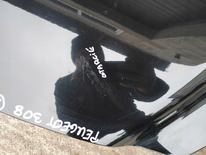 фото №8, Капот peugeot 308 t7 роки 07-13 чорна