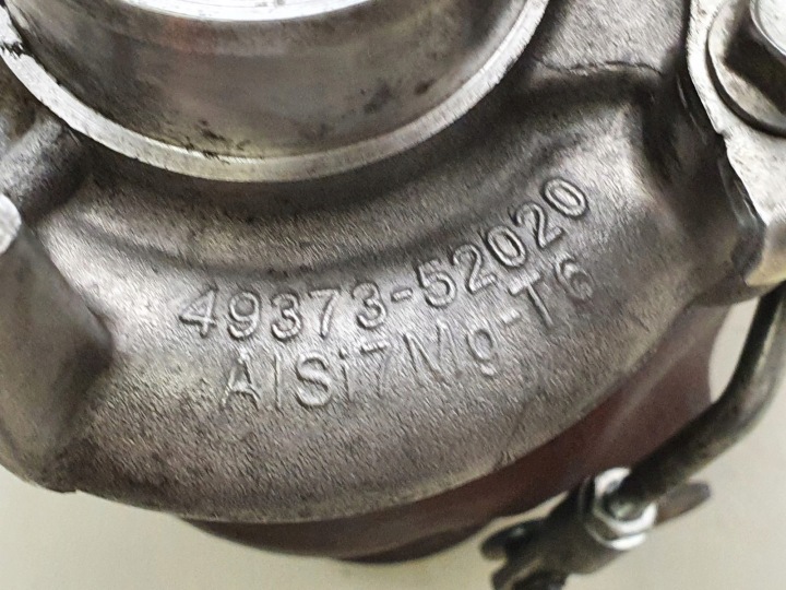 фото №8, Turbosprężarka 0375r0 9673283680 1.4 ehdi 1.6 hdi 8v psa ford 1045