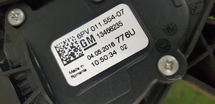 фото №6, Opel astra k универсал педаль тормоза газа автомат 39023899