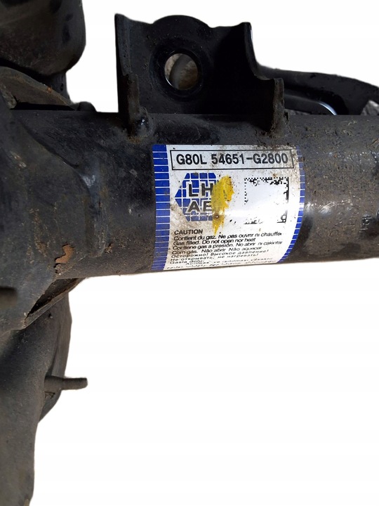 фото №8, Ioniq iv 1.6 hyb поворотный кулак амортизатор mcpherson  амортизатор левый перед 54651-g2800