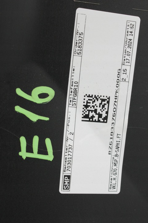 фото №9, Бампер зад м-пакет европа bmw g70 475 blacksapphire