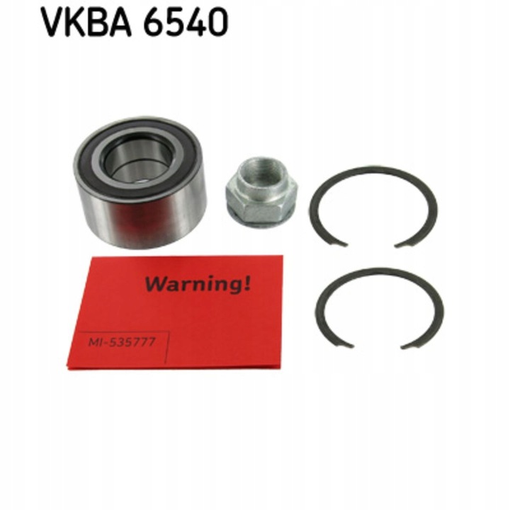фото №1, Підшипник колеса перед skf vkba 6540