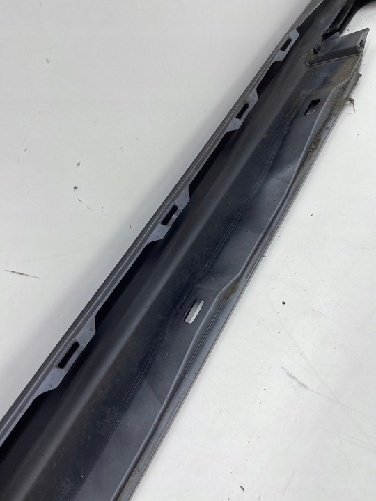 фото №14, Audi a6 c7 планка накладка порога порогова ліва колір lz9y чорний