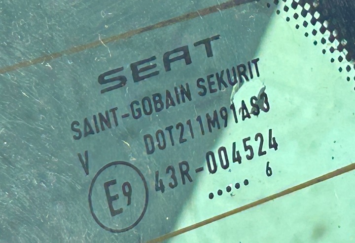 фото №6, Крышка багажника зад задняя seat altea 04- стекло