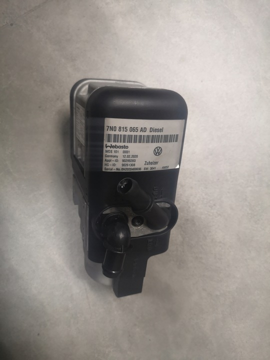 фото №6, Дополнительный обогреватель вебасто vevo vw 7n0815065ad 9026130b